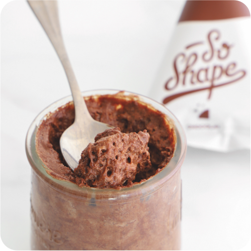 Pimp mon berlingot - Mousse au chocolat faible en calories.