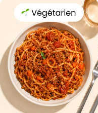 Pasta Veggie Bolognaise