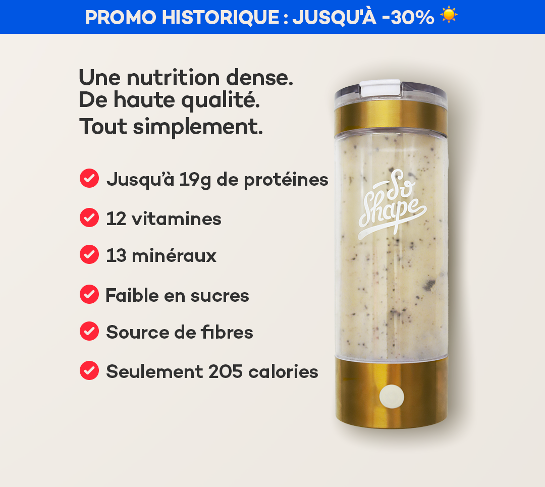 Le Pack 100% Shakes.