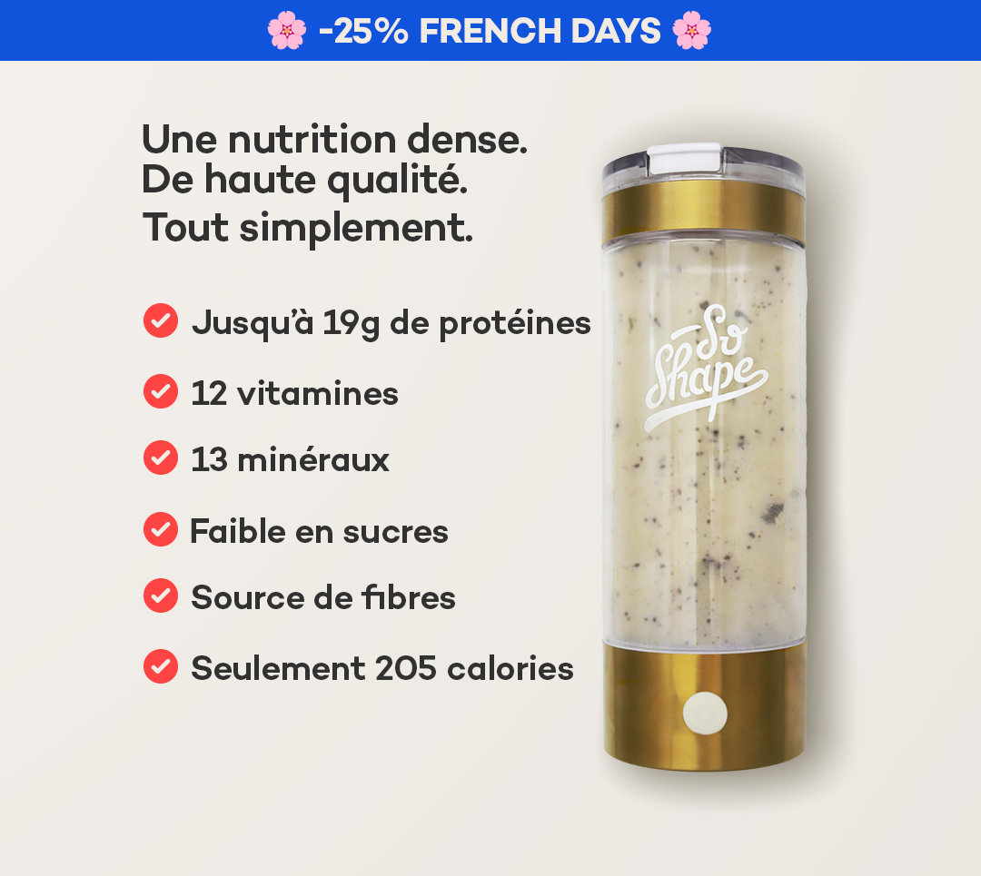 Le Pack 100% Shakes.