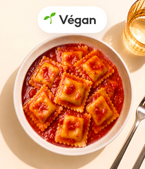 Ravioli Tofu Tomates Basilic